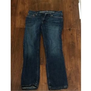 Men Jeans American Eagle Slim Straight 32/32